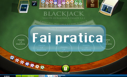 Prova a giocare al gioco del Blackjack online